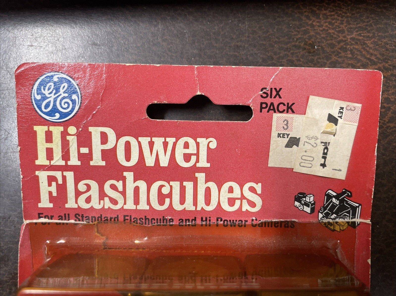 Vintage GE Hi-Power FlashCubes 6pack NEW (FC107-1Q3379