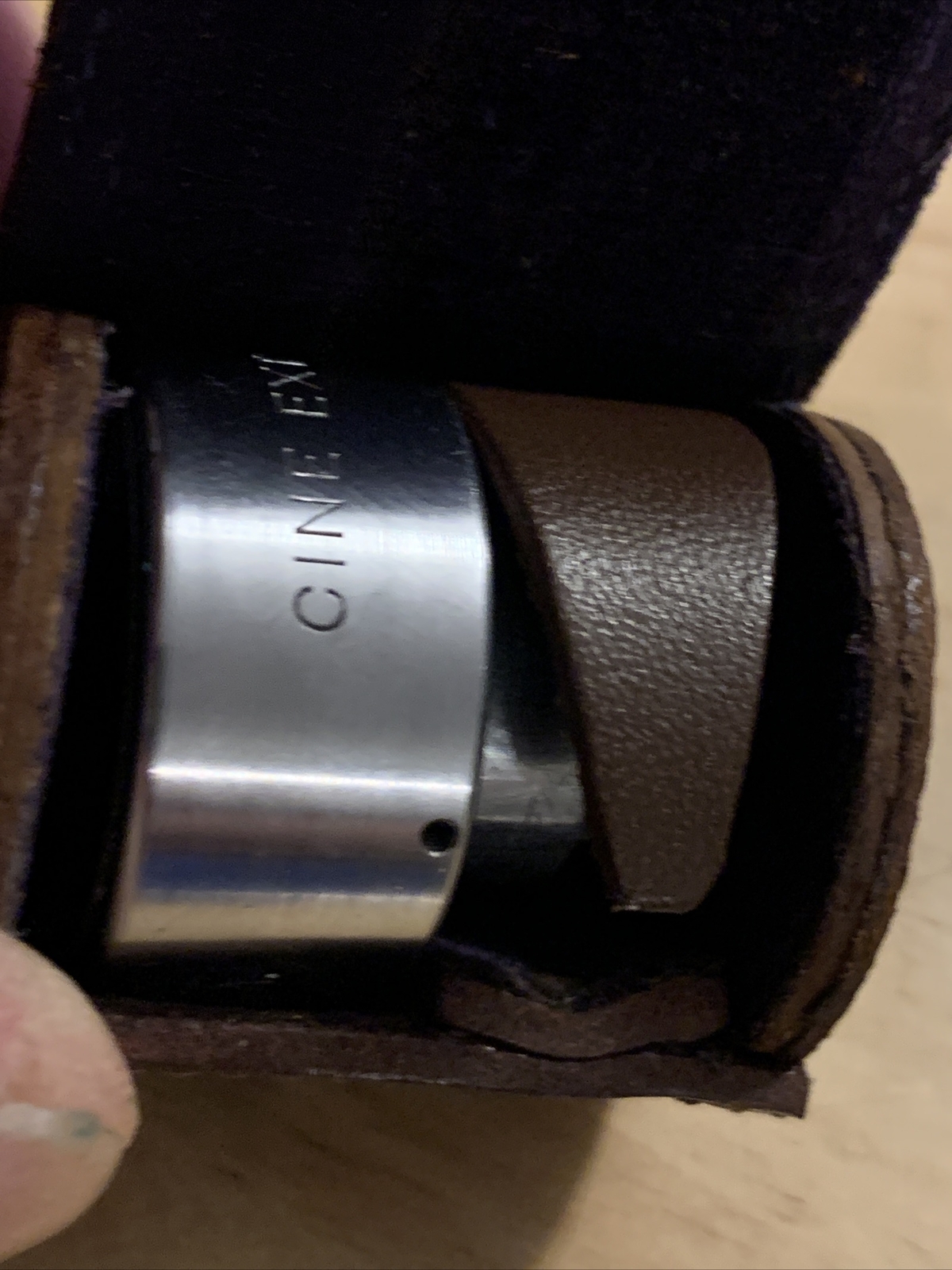 Camera Cine-Extenar and Adjustable Lens Hood Adapter Q.O.S. NEW YORK USA