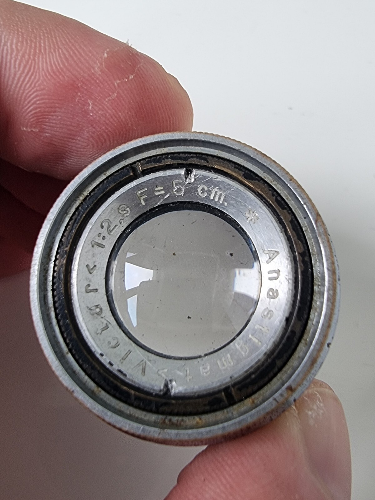 Vintage lens Anastigmat Victar 1-2,9 F=5cm