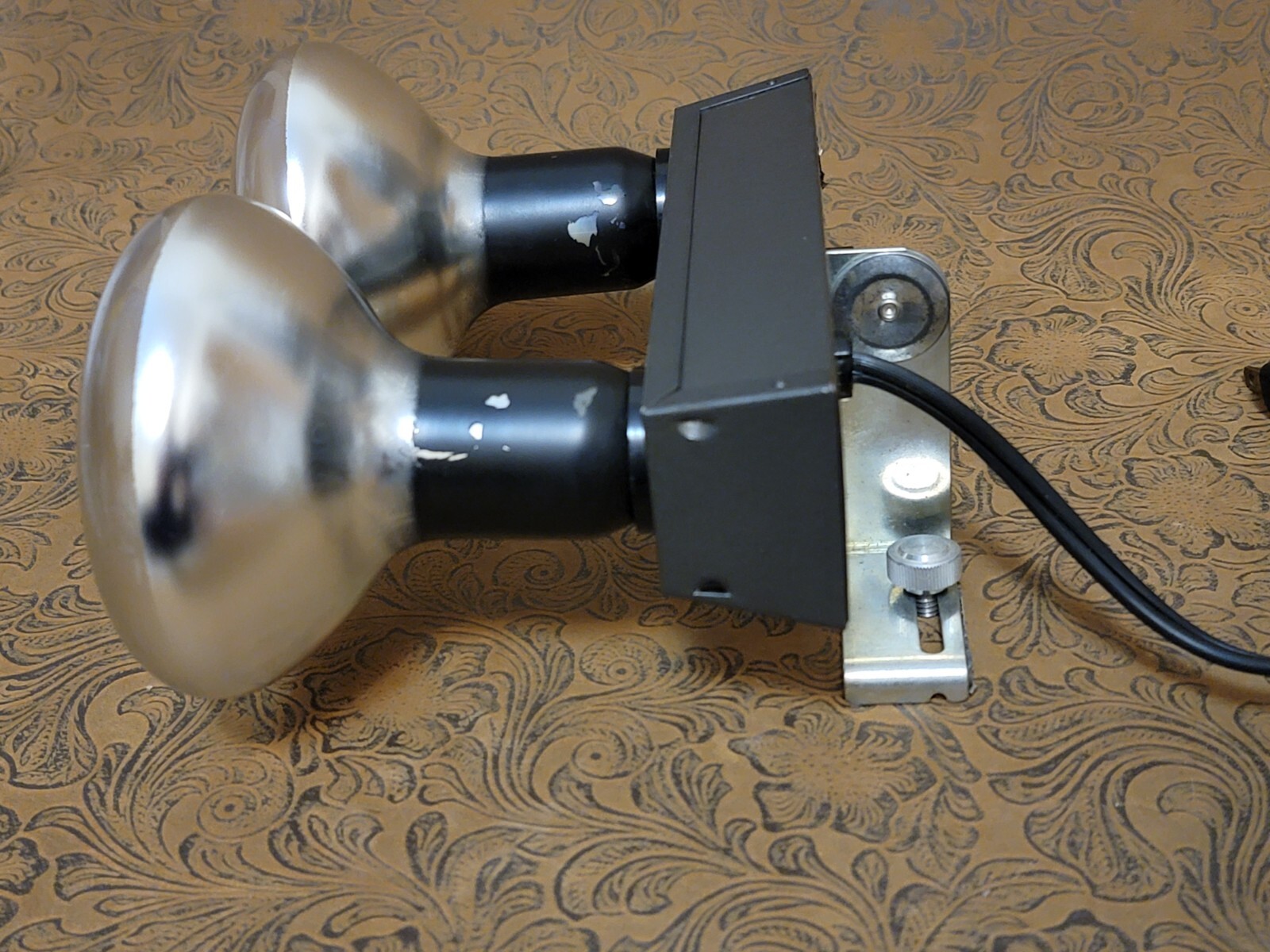 Vintage GAF Twin Lamp Movielight 600W ⋙ BRIGHT! ⋘ 6090-031 Super 8 8mm 16mm ഝ