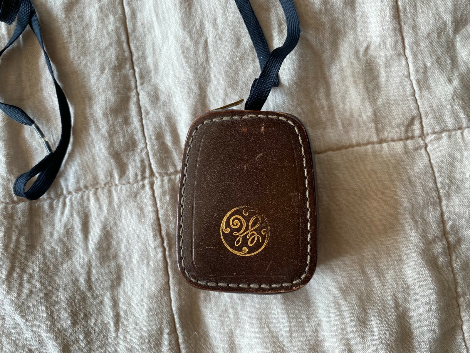 general electric exposure meter type pr-1 with brown leather case