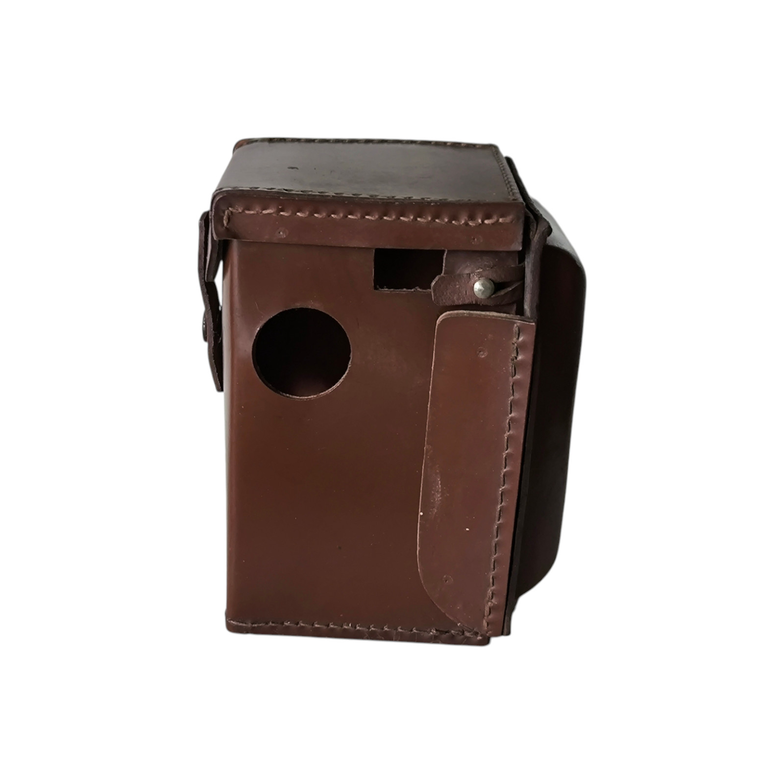 Very Rare!! Lubitel Photo Camera Original Genuine Leather Case, 1950s