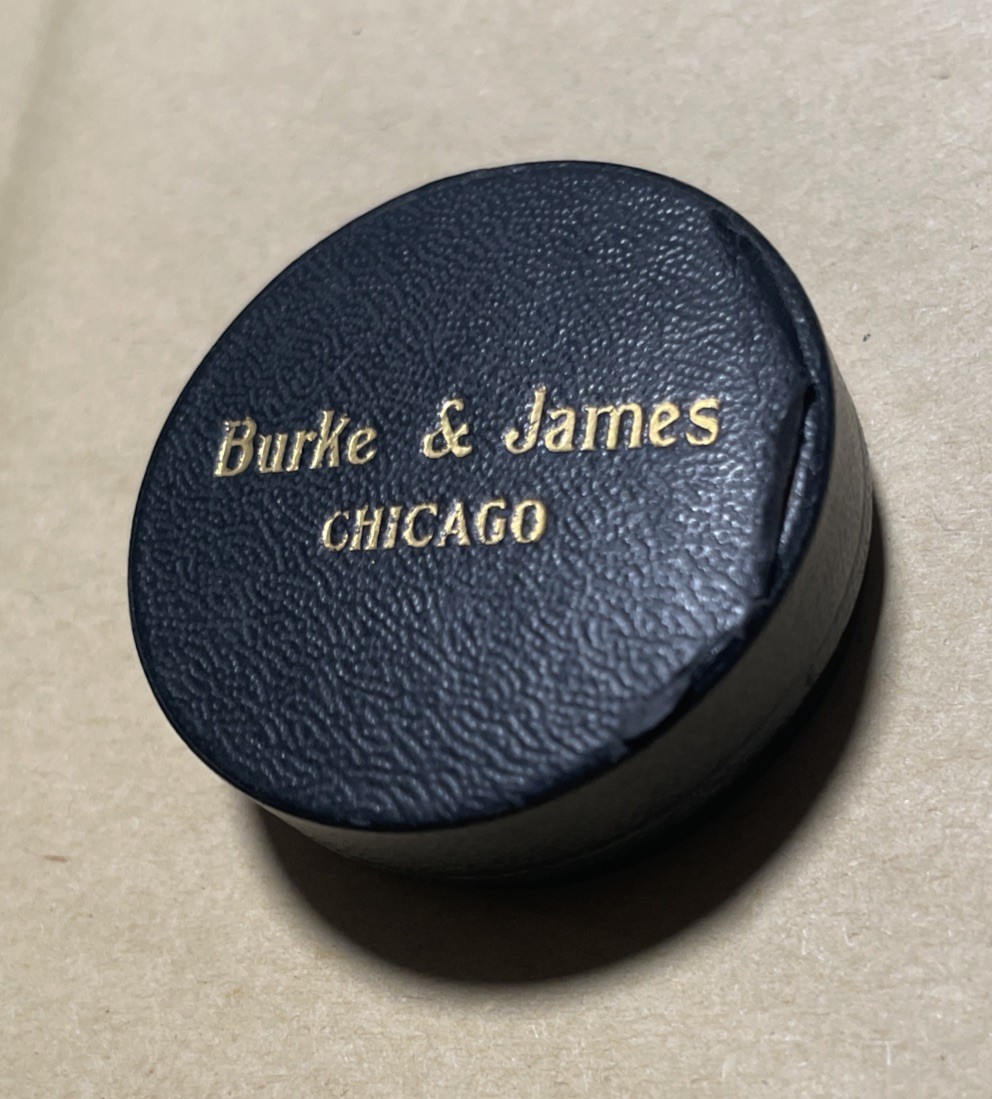 Vintage Burke & James Ingento Color Filter Series B Yellow With Original Case