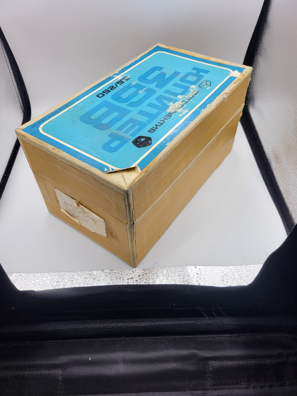 Vtg photo lens Upiter 36B empty box ussr Юпитер 36B