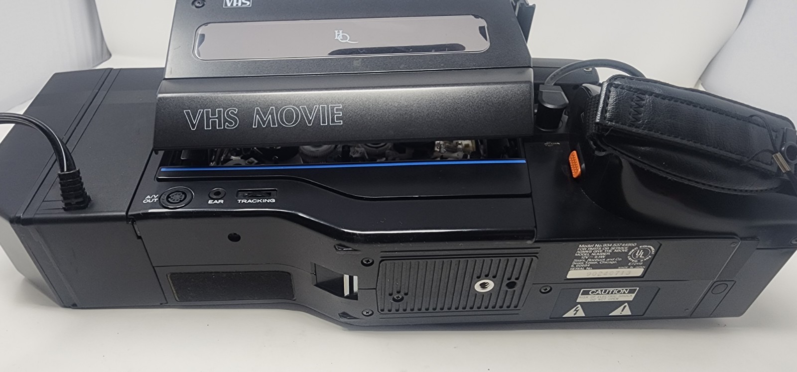 Vintage Sears VHS Camcorder Movie Camera Model 934.53744950 Japan w/ Hard Case
