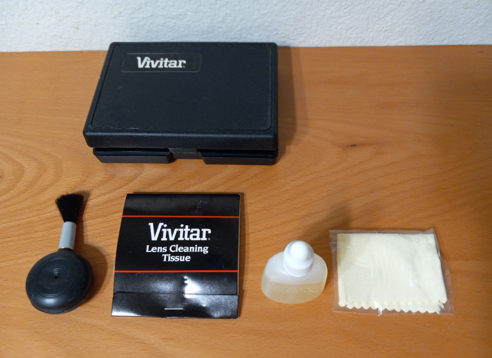 Vintage Vivitar Camera Lens Cleaning Kit With Case New