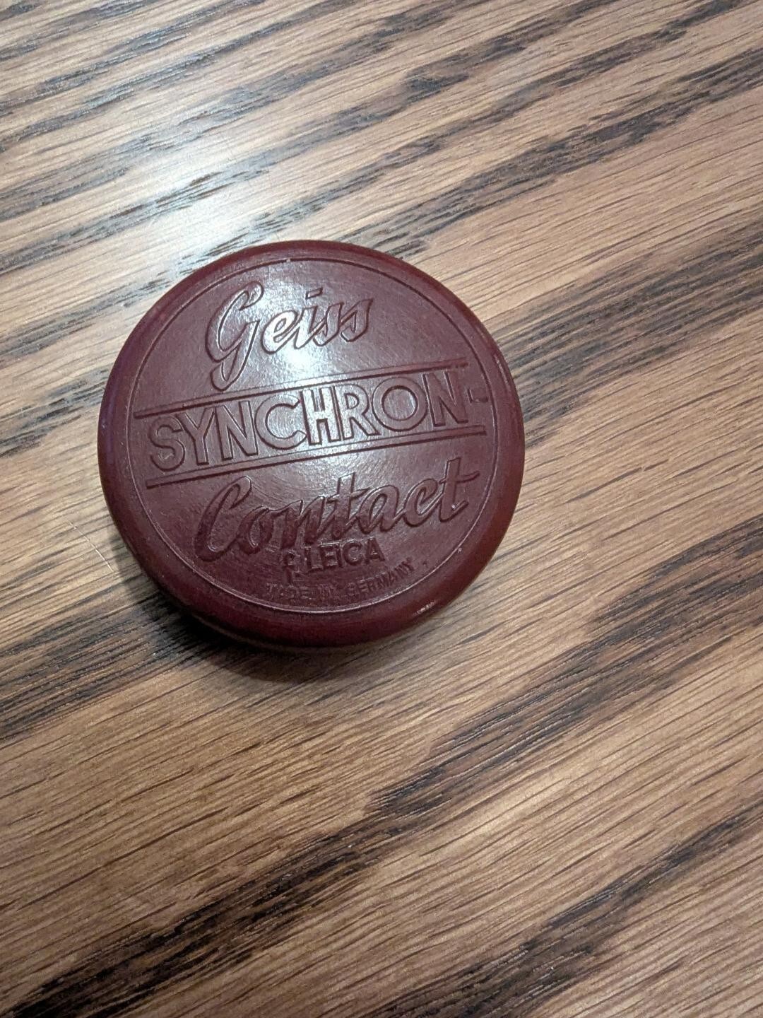 Geiss Synchron Contact For Leica IIIc In Bakelite Case