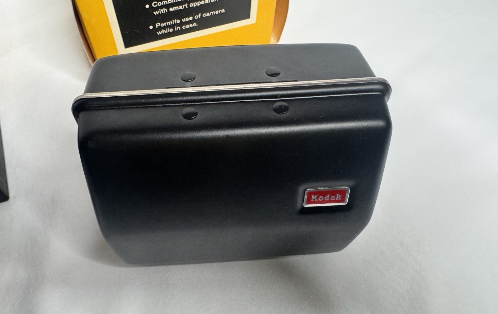 Lot of 2 Kodak Field Cases Bantam f/4.5 & Instamatic Model C (New In Boxes)