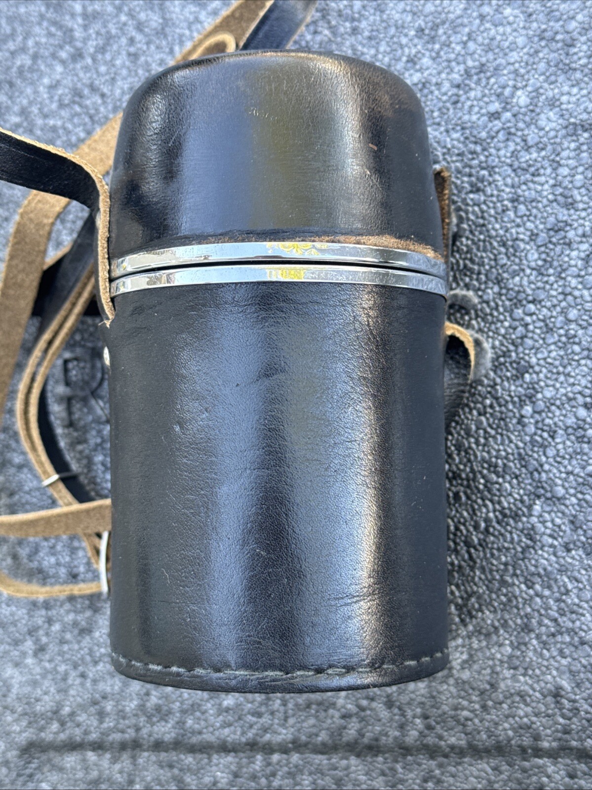 Leather Case for Mir-10A Soviet USSR Lens, With 3 Filters