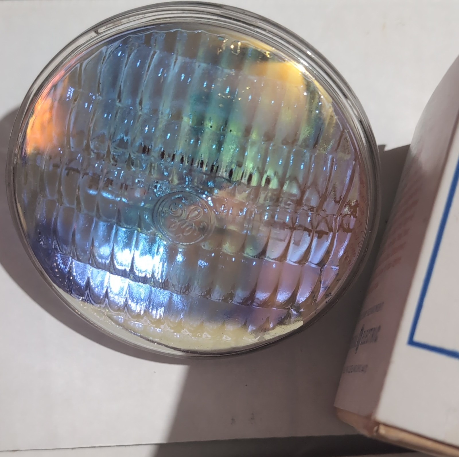 GE FGK Studio Quartzline Uniflood Lamp Bulb 650W 120V 3200K PAR36 Vintage NOS