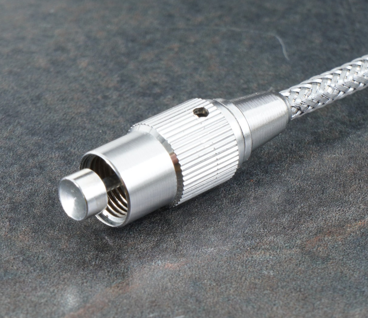 -[EX++]EARLY Silver Nikon AR-2 Cable Shutter Release SP S4 S3 S F S2 Leica
