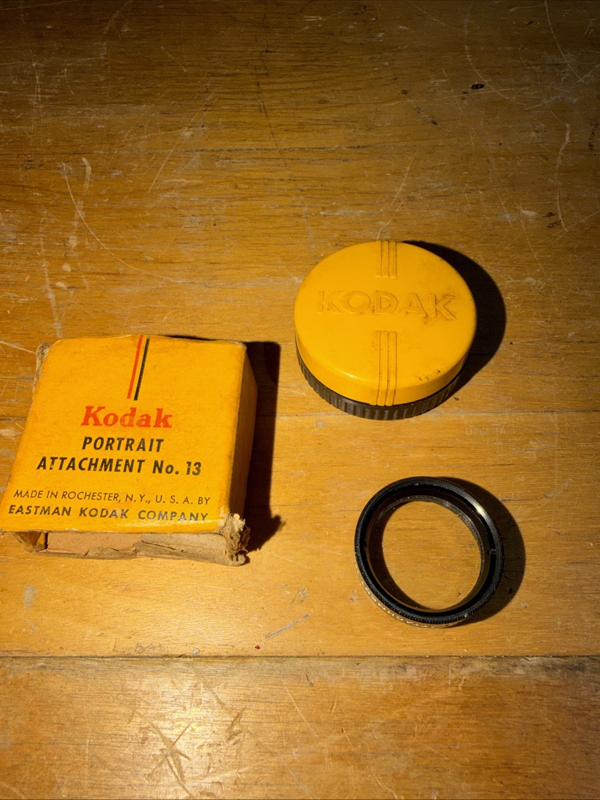 Vintage Kodak Portrait Attachment No. 13 With Case And Box