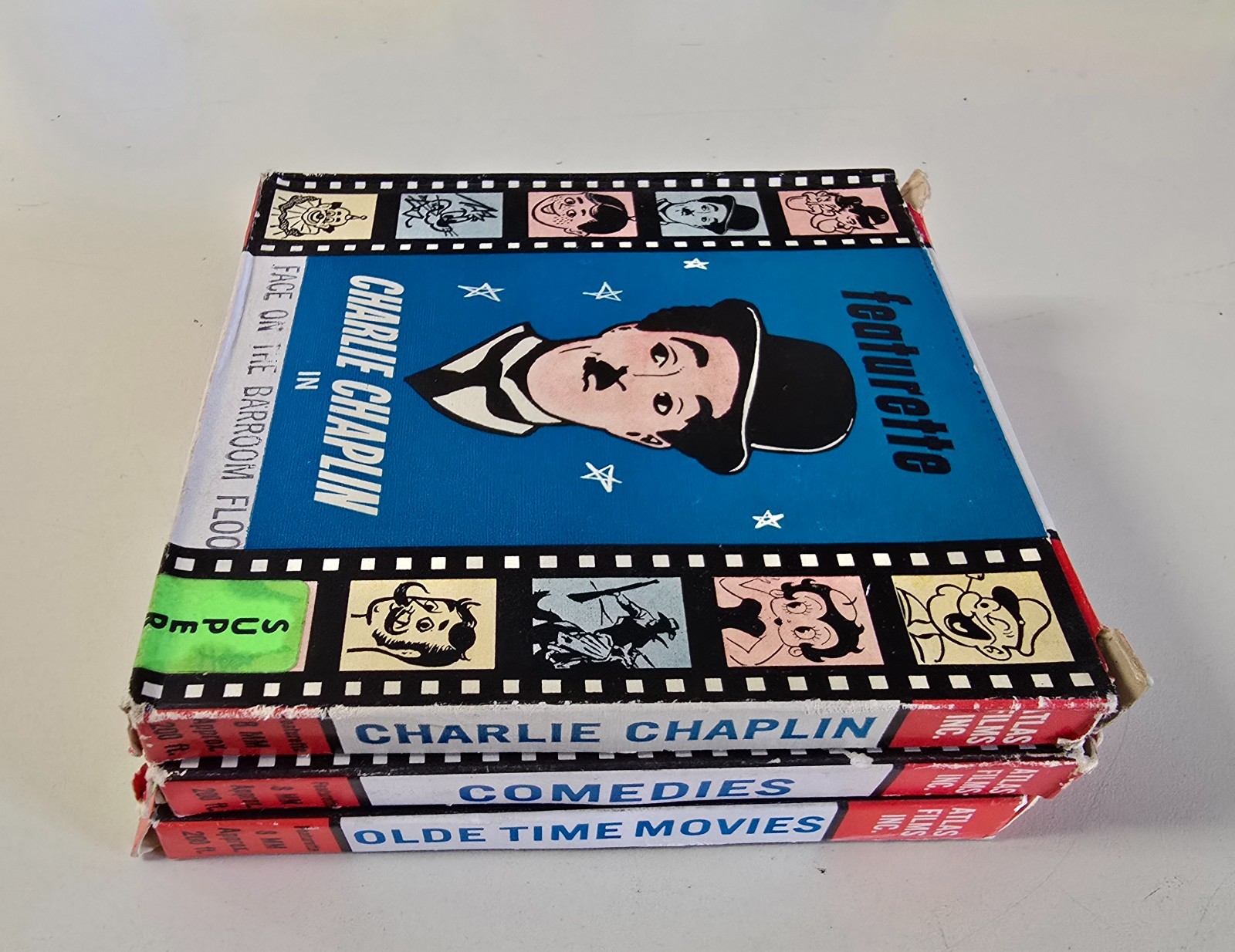 Featurette Charlie Chaplin + Olde Time Movies + Comedies (ALL SUPER 8) LOT-3