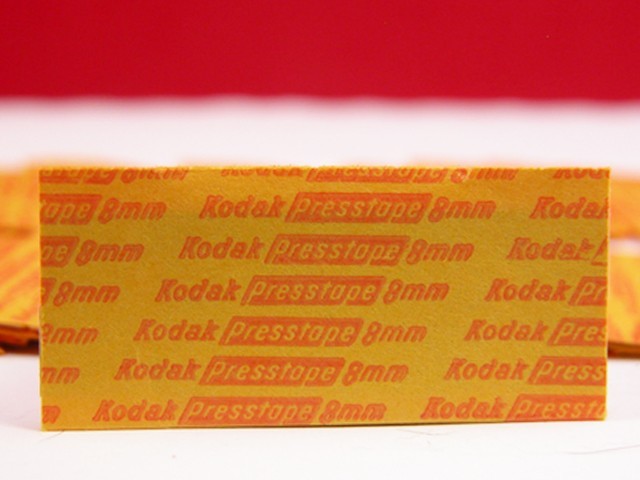 20 Kodak Regular 8mm SPLICE TAPES PRESSTAPES Splice Tapes
