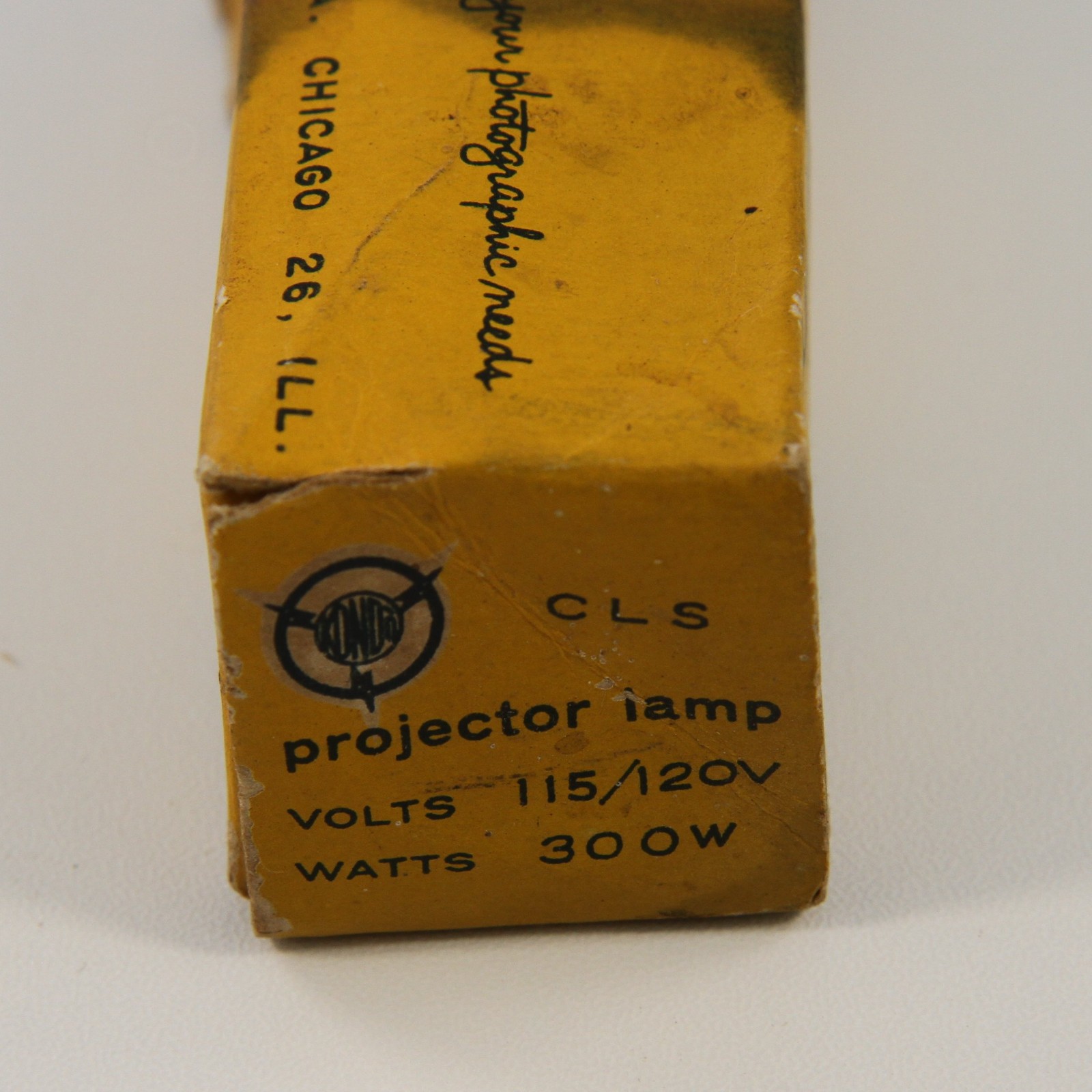 Vintage Slyvania DAK Blue Top & Kondo CLS Projector Lamps