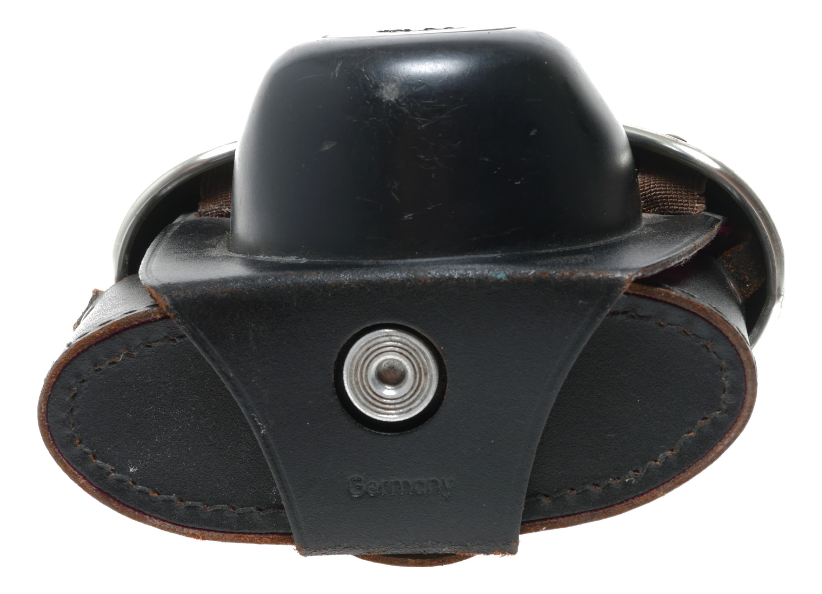 Black EXA vintage film camera antique leather hard case