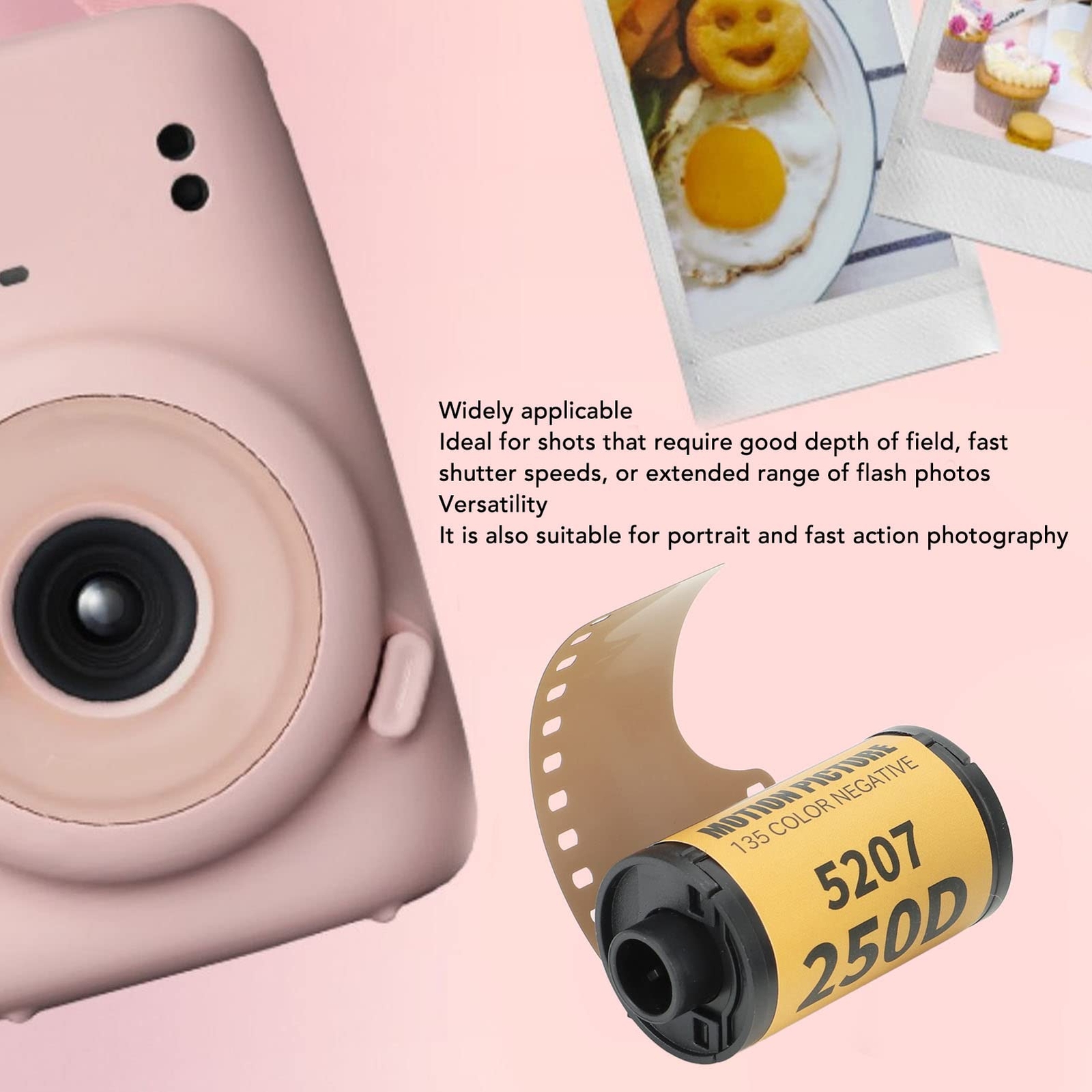 35mm Color Print Film 35mm Film Colour Wide Exposure Range ECN 2 Film Roll Ca…