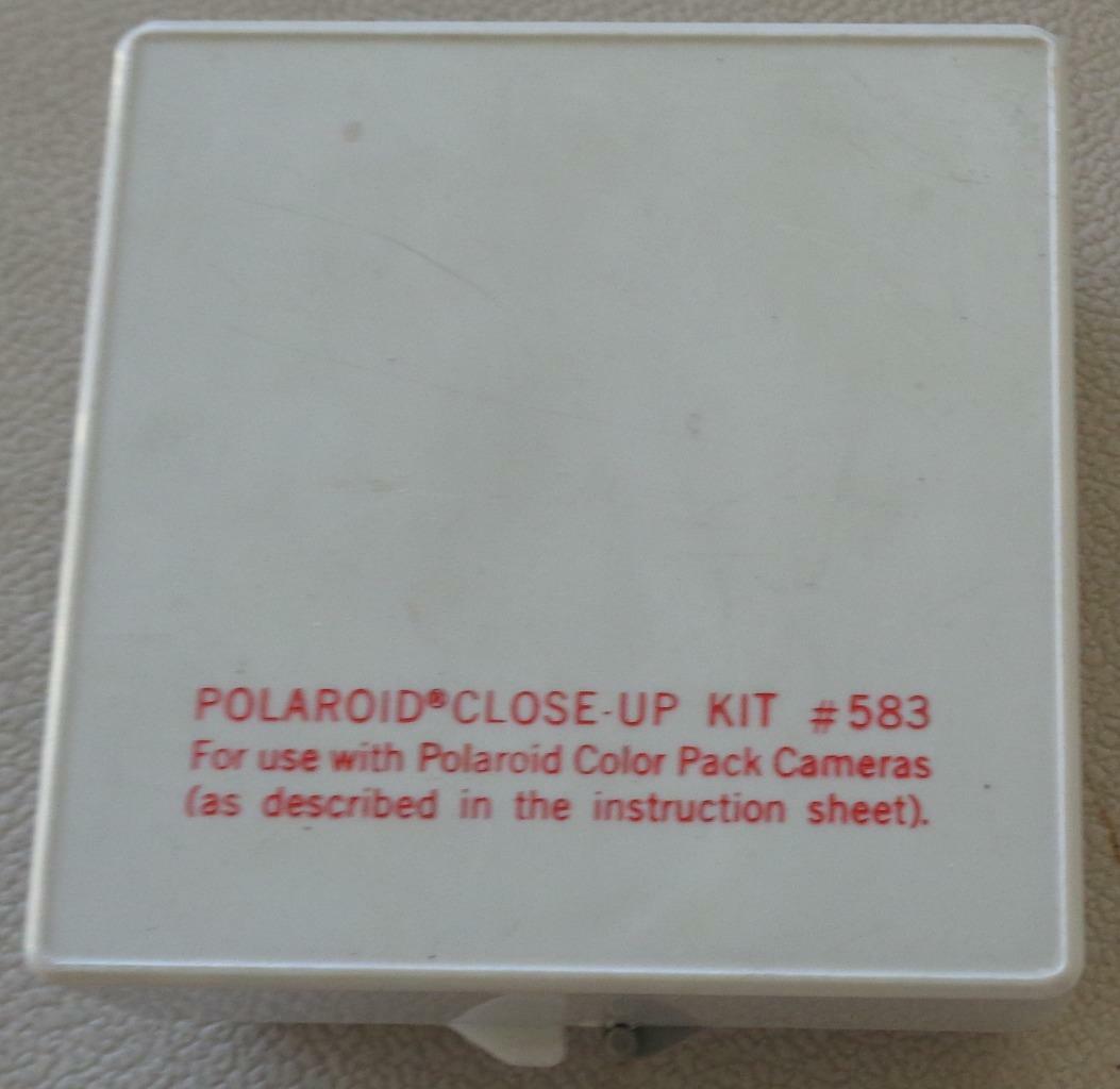 VINTAGE Gently Used Polaroid Close-Up Kit – #583 – With Case – VGC – GREAT KIT