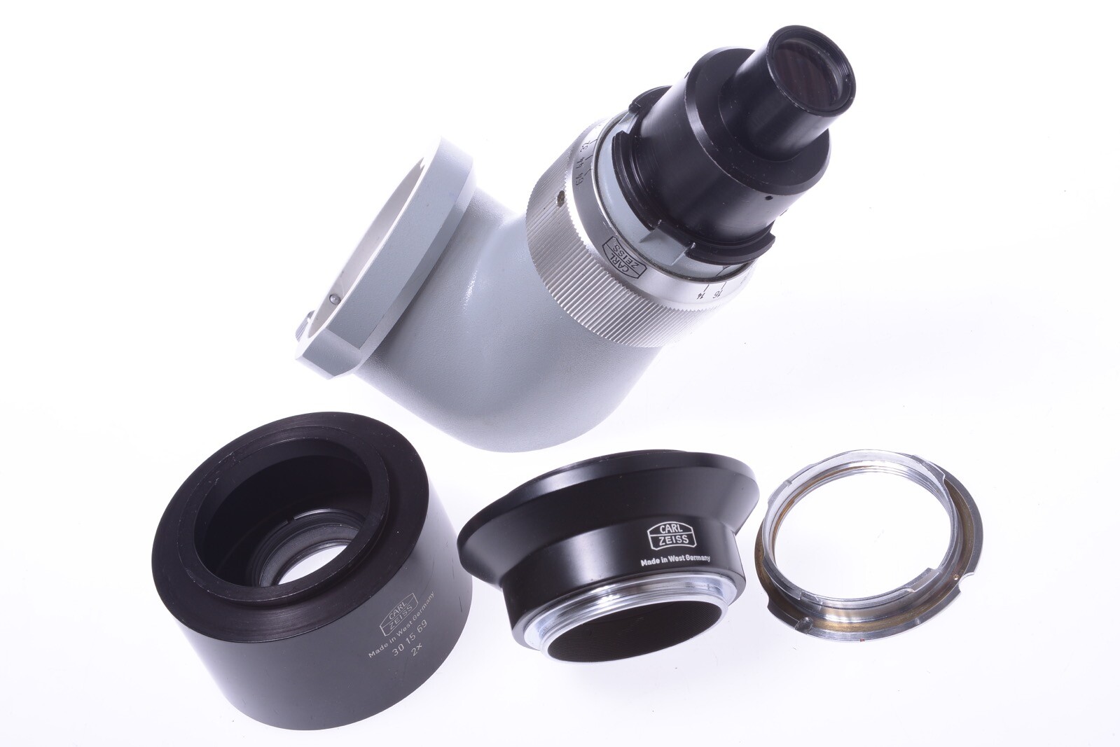 ✅ ZEISS OPMI 2X MICROSCOPE CAMERA ADAPTER *MINTY* W/ ZEISS LEICA M, M39 MOUNT