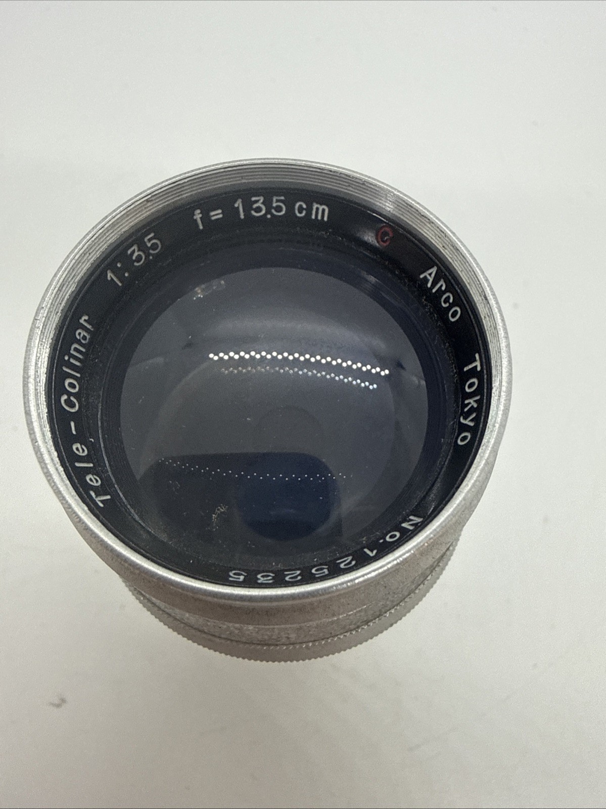 Tele-Colinar 1:3.8 f=13.5cm C Arco Tokyo M39 TLM leica screw mount RF lens