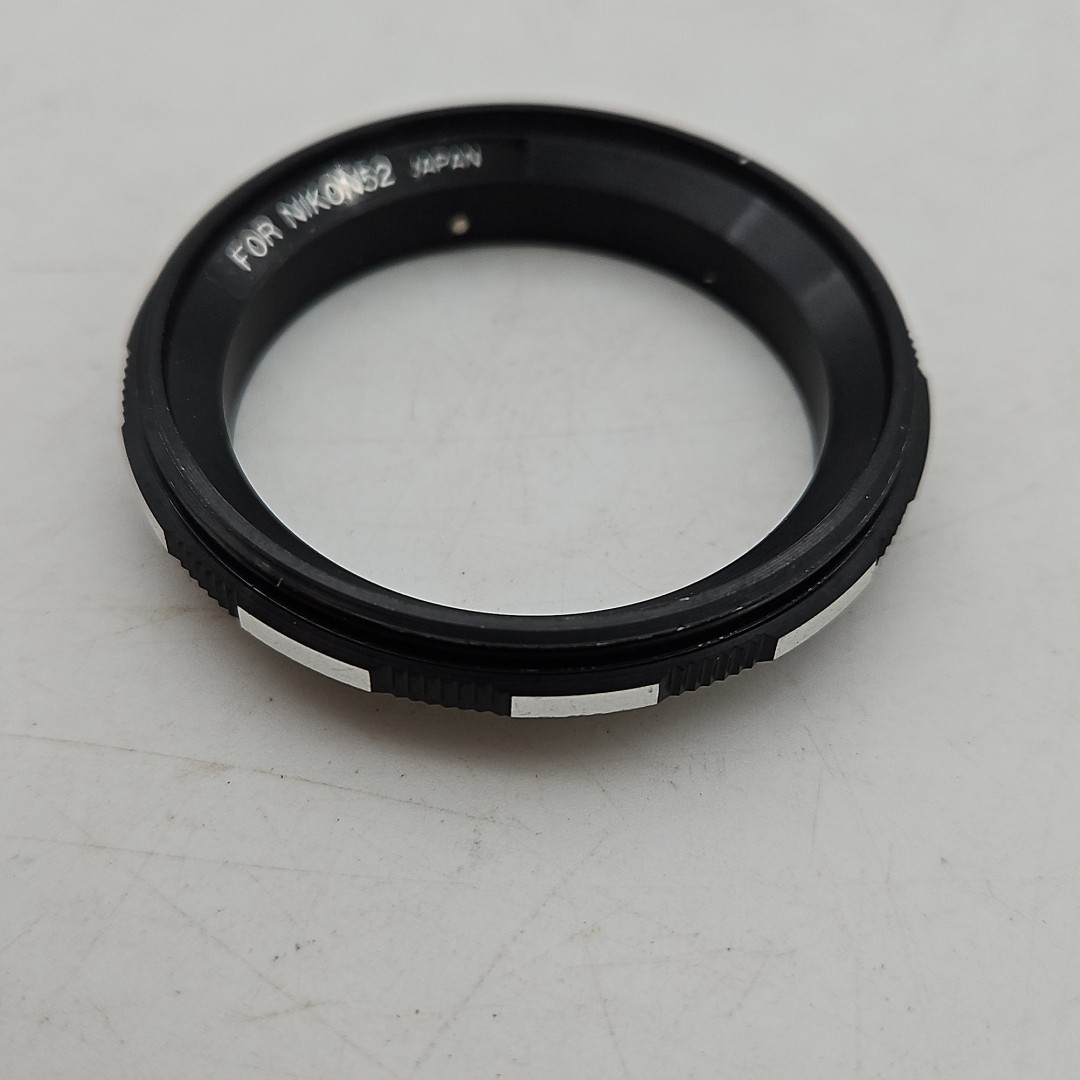52mm NIKON BAYONET MOUNT Lens Adapter Ring F – Made in Japan