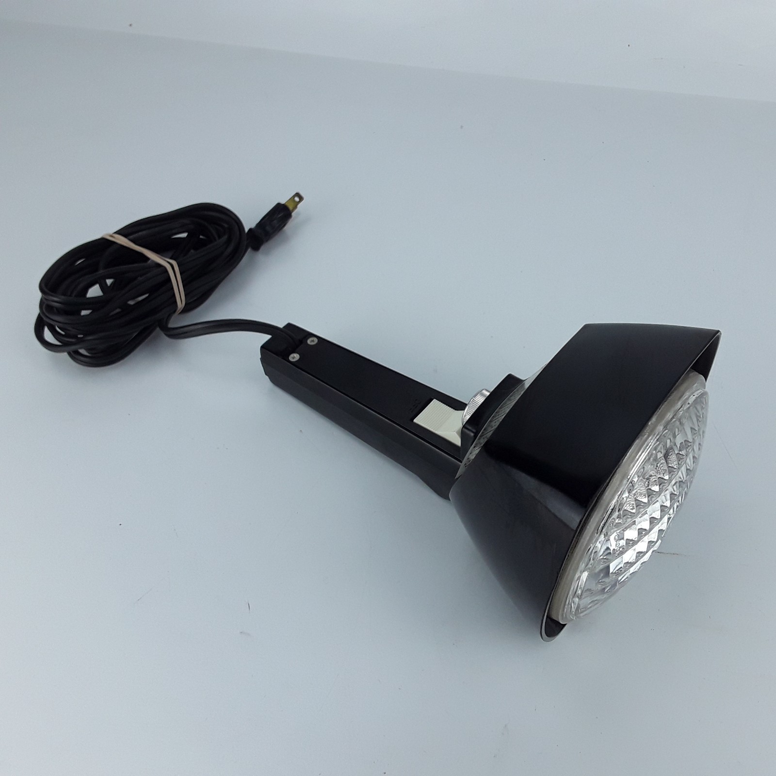 Vintage Tower Bright Beam Movie Camera Light Black Wired Universal Made in USA