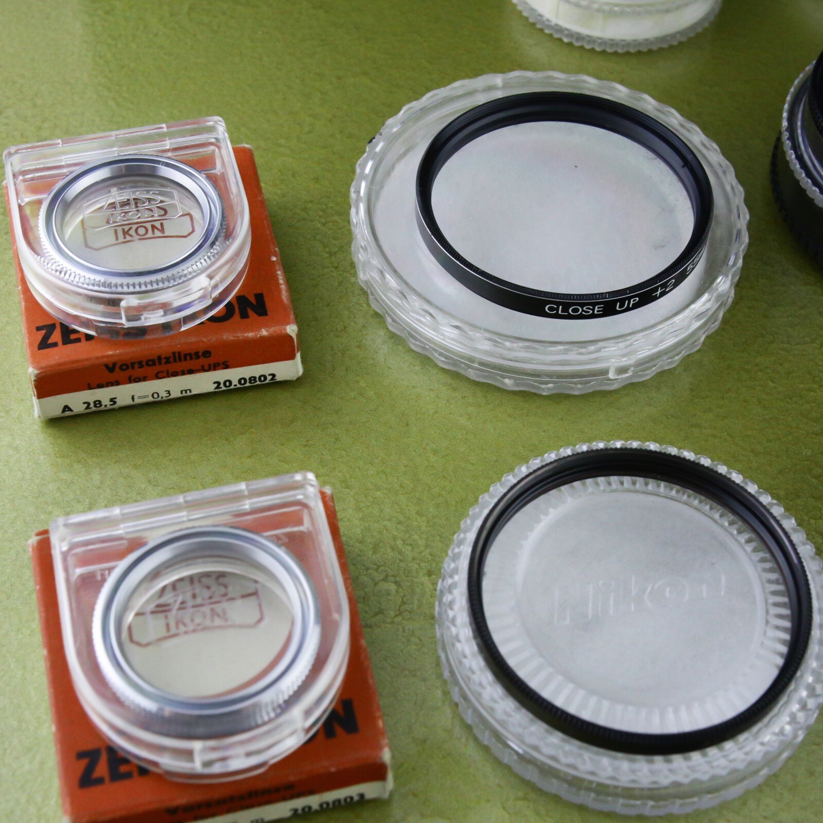 14 CLOSE-UP filter Zeiss IKON KONICA HELIOPAN VIVITAR MINOLTA NIKON Lot #06 ☆☆☆