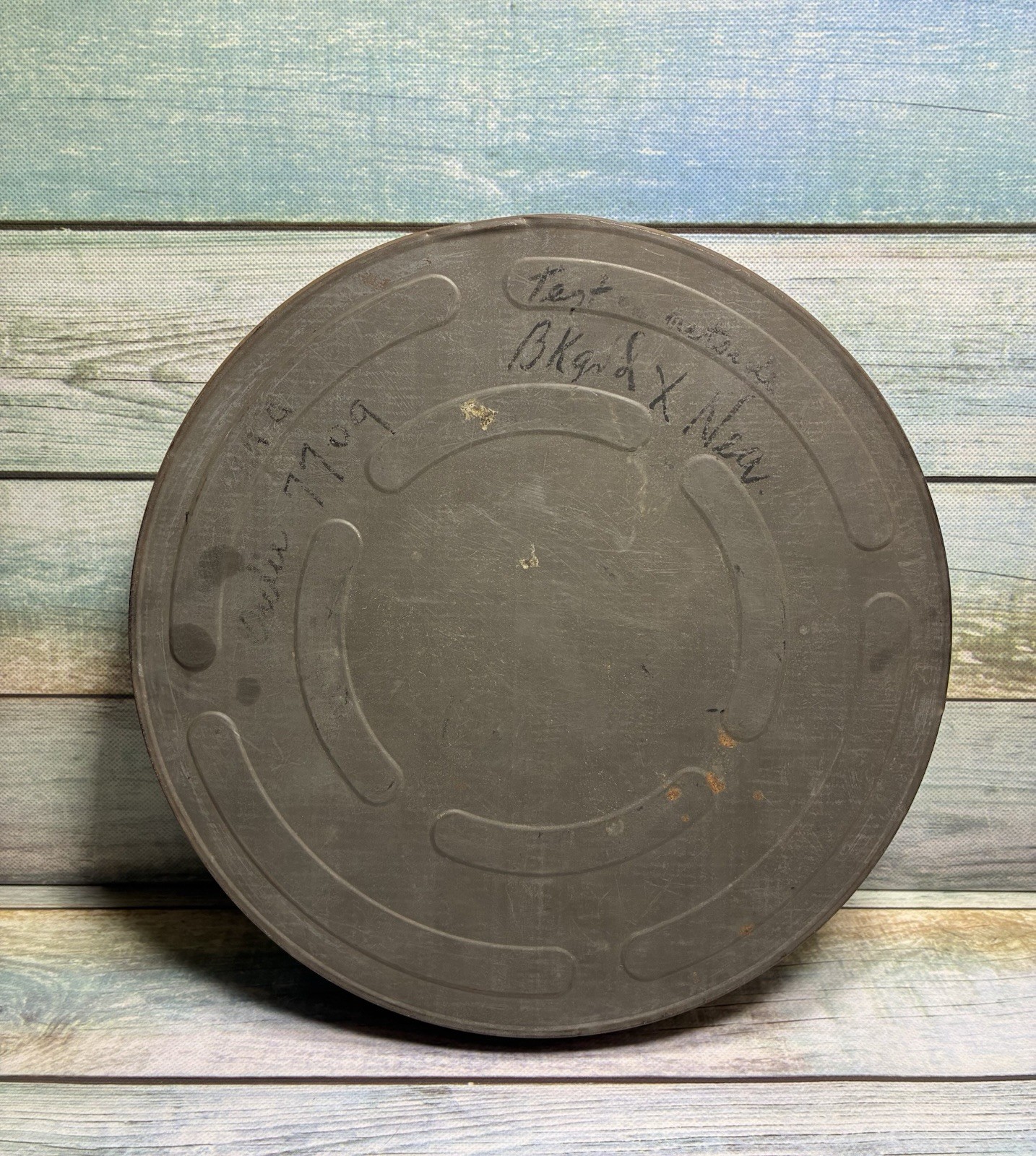 Vintage Early 1900’S DUPONT Movie Film Motion Picture Can Large 10 3/4″
