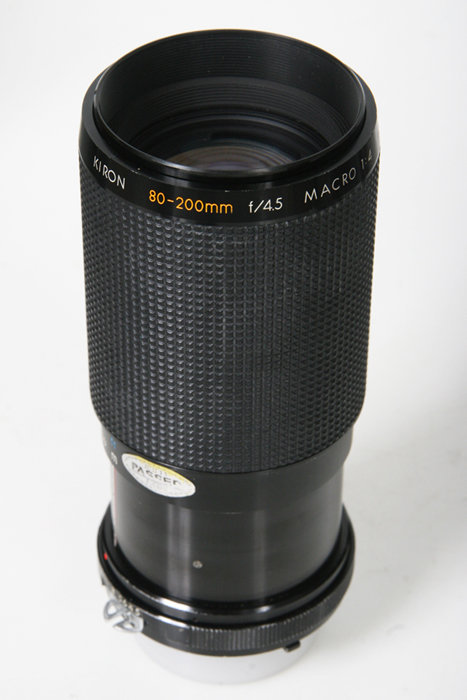Kiron 80-200mm, f/4.5. Nikon AI Manual Focus Mount