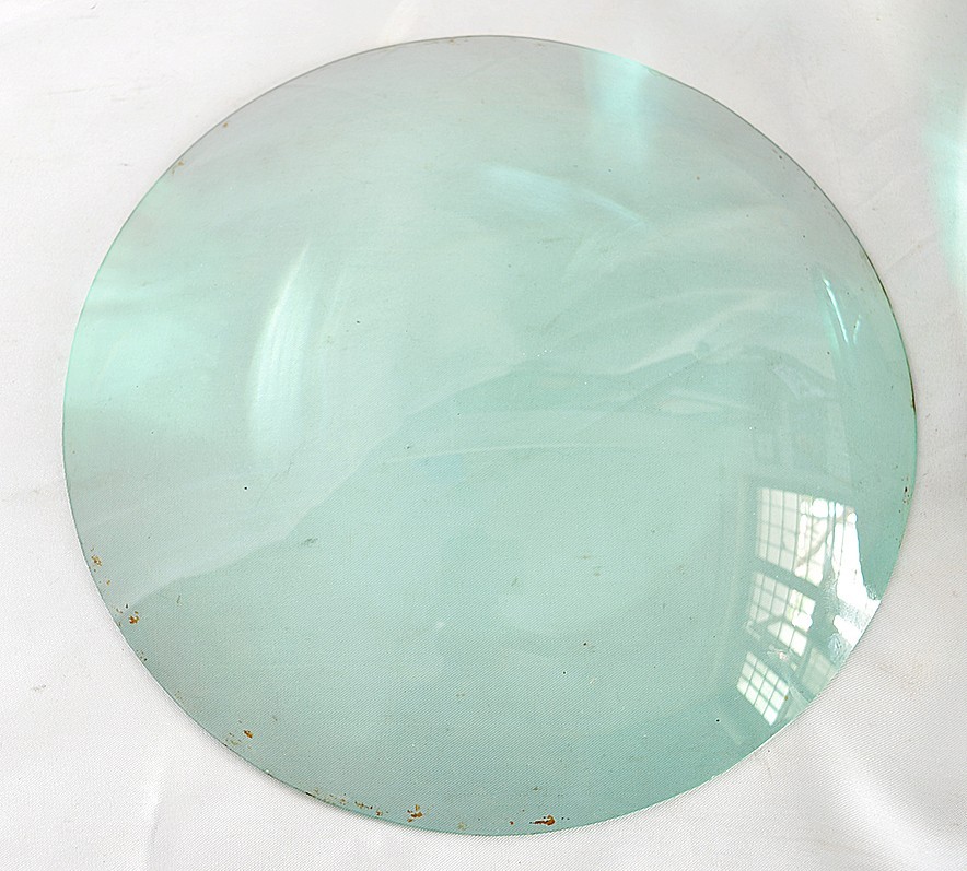 Giant Vintage Magic Lantern Projector Condenser Lens Magnifier 8 Inch Diameter