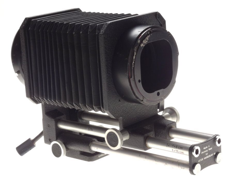Hasselblad Bellows extension camera focussing rail macro close up photography
