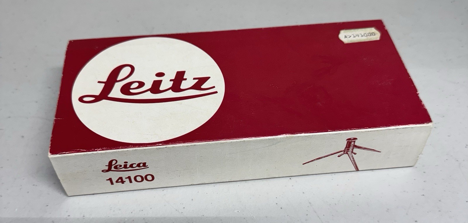 Vintage Leitz Wetzlar Leica 14100 Table Tripod- EMPTY BOX ONLY- Made in Germany