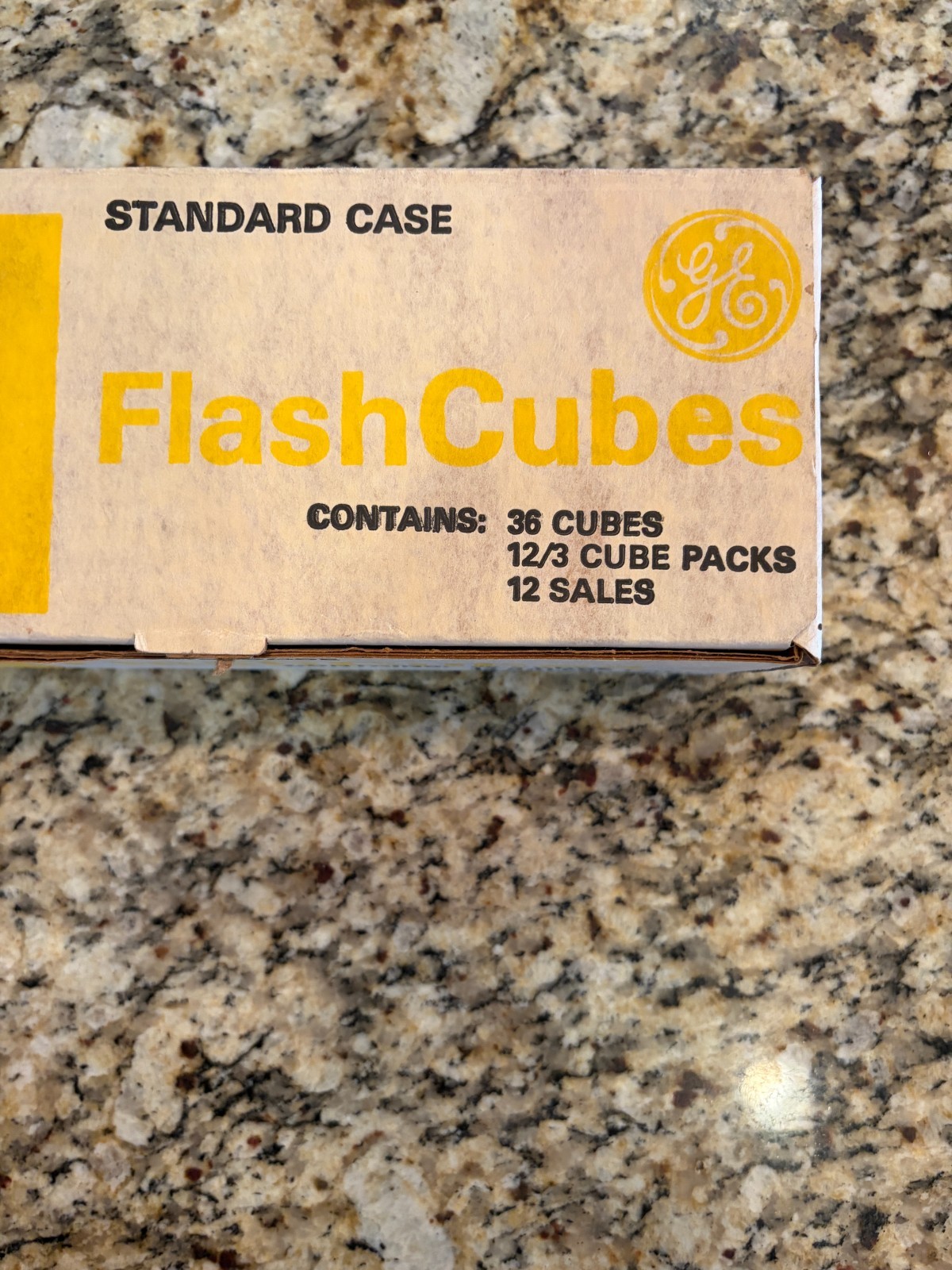 Vintage Lot of 5 NOS GE Flash Cubes – 3 per pack For Standard Flash Cameras