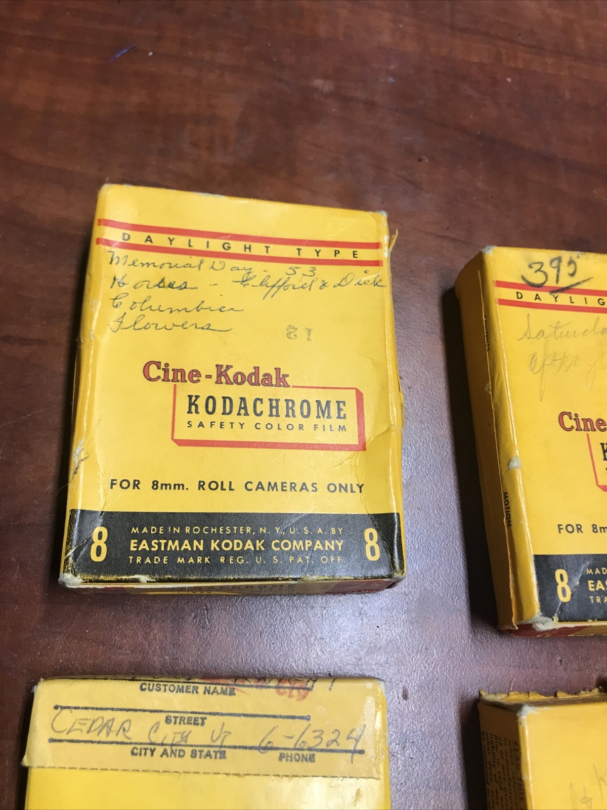 Lot Of 12 Vintage 8 MM Kodak Roll Cameras Personal Home Movies AS IS NOT TESTED