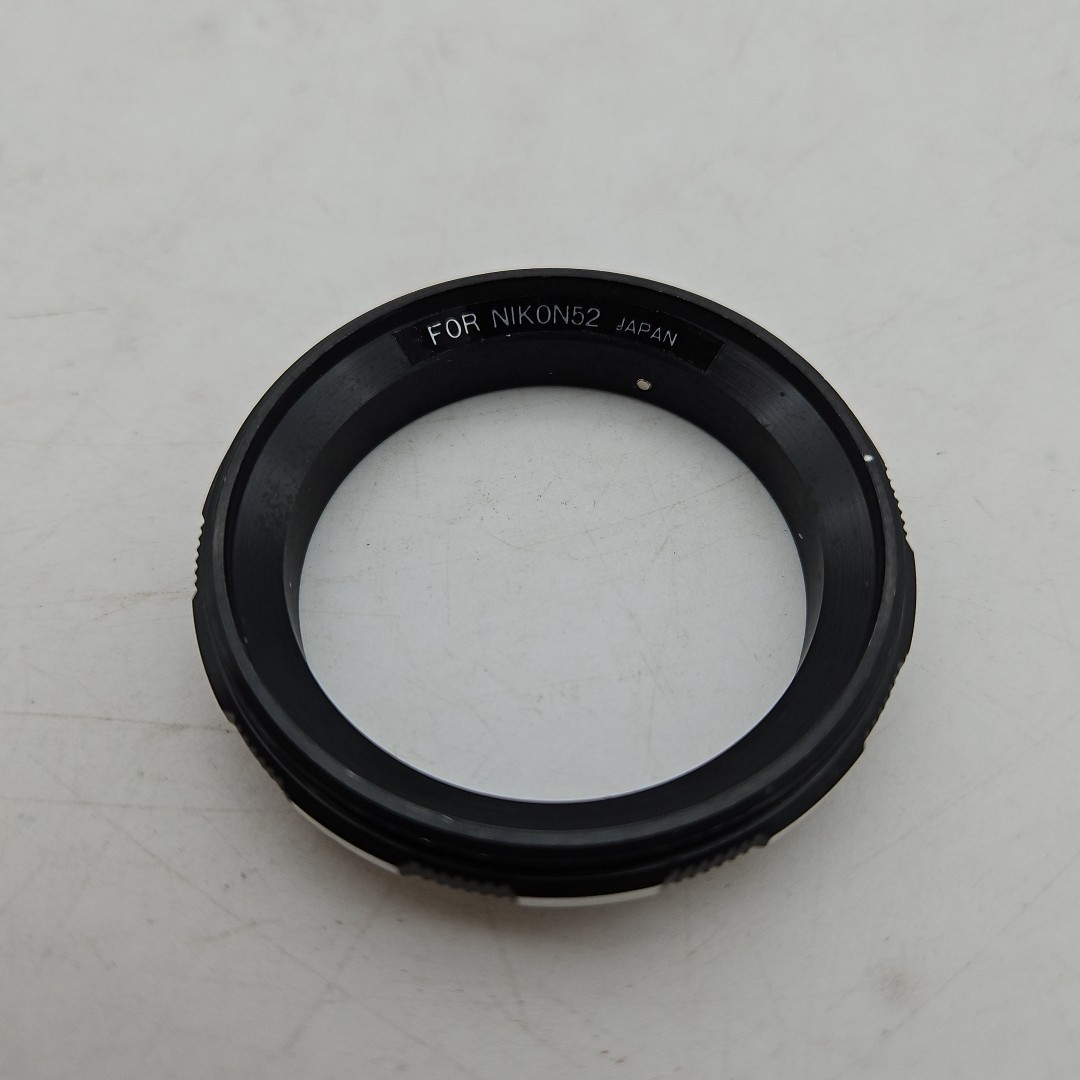 52mm NIKON BAYONET MOUNT Lens Adapter Ring F – Made in Japan