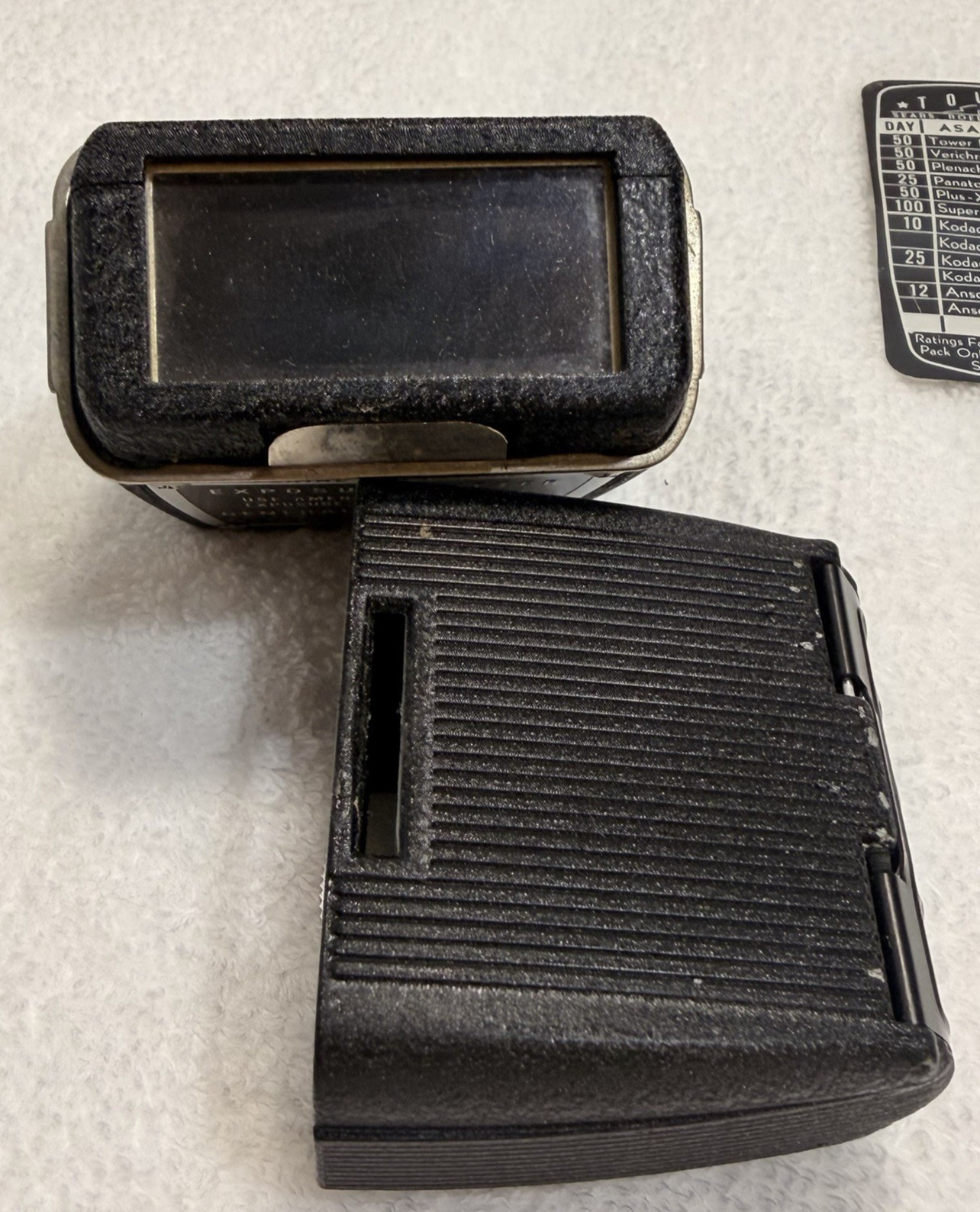 Vintage General Electric Exposure/Light Meter DW-68 With Case tested working