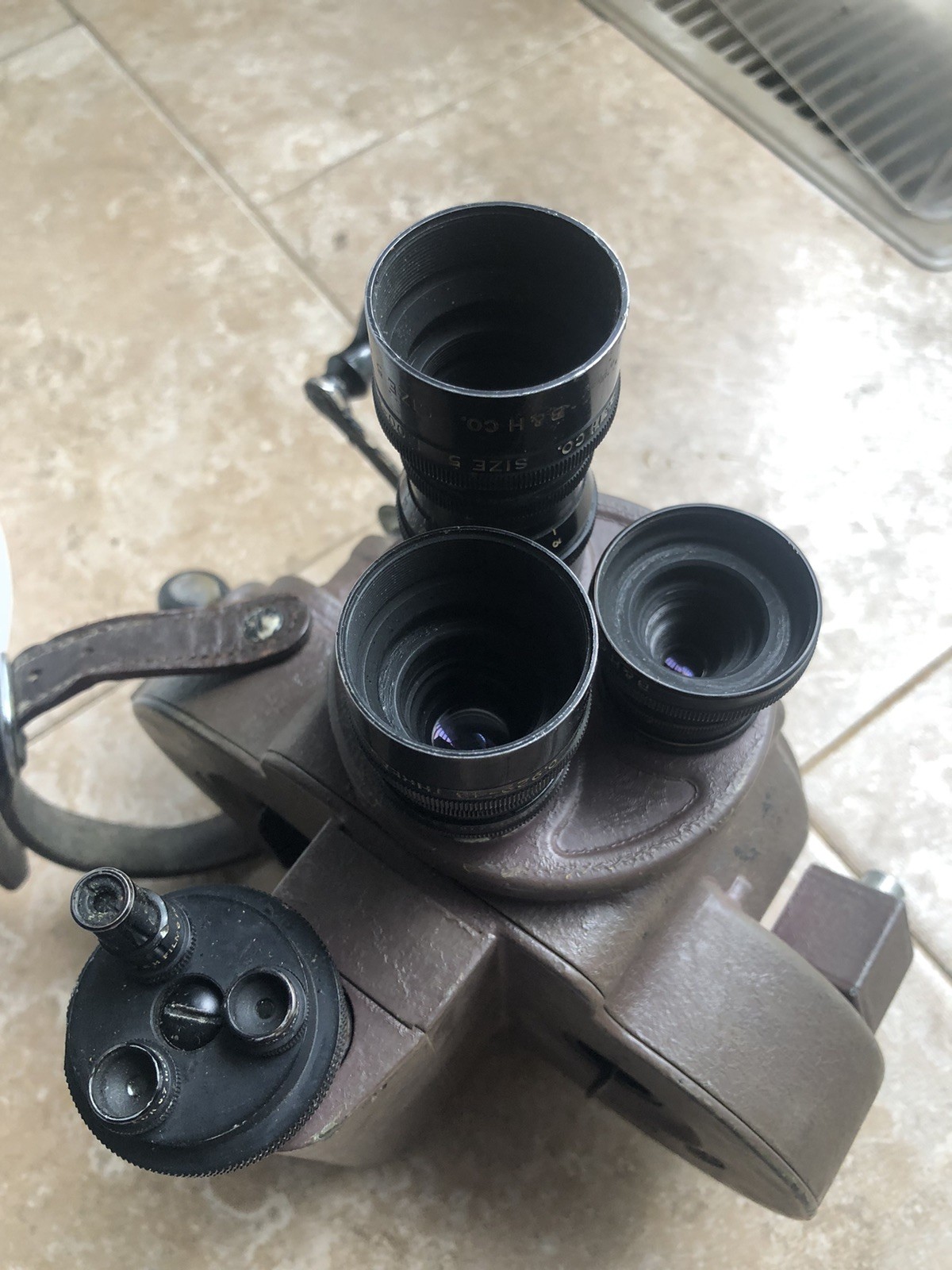 Bell And Howell 70 Filmo B-1A Camera U S Property With Lenses