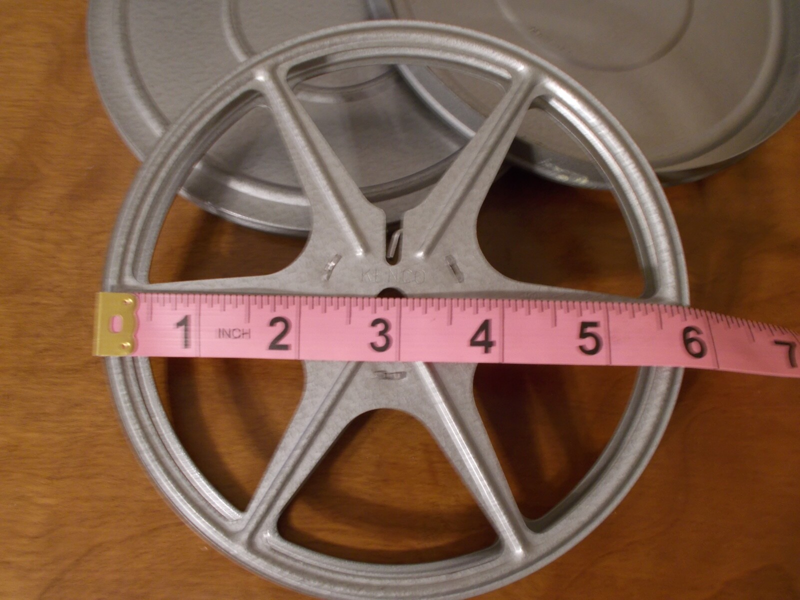 Vintage Kenco Burlington WI 8mm Tin Film Canister