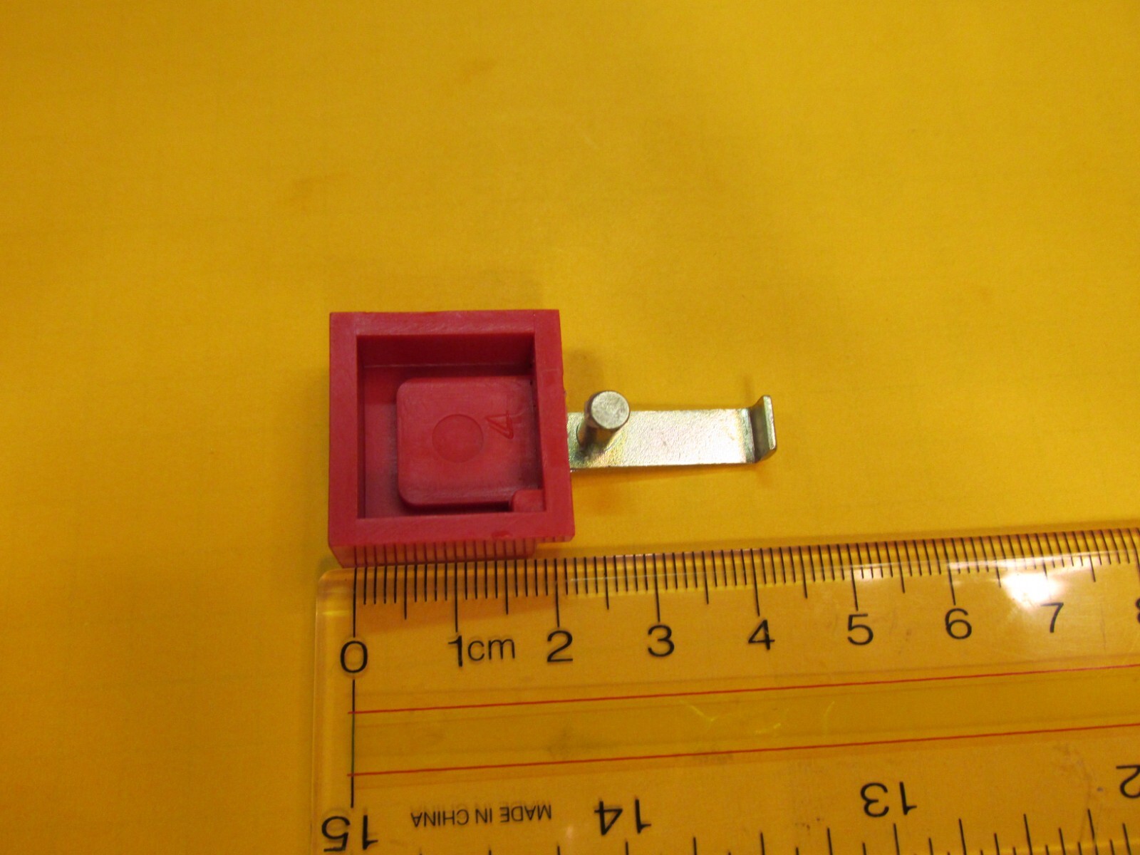 Sankyo Red Plastic Knob From Dualux 1000 Made in Japan Fast Shipping