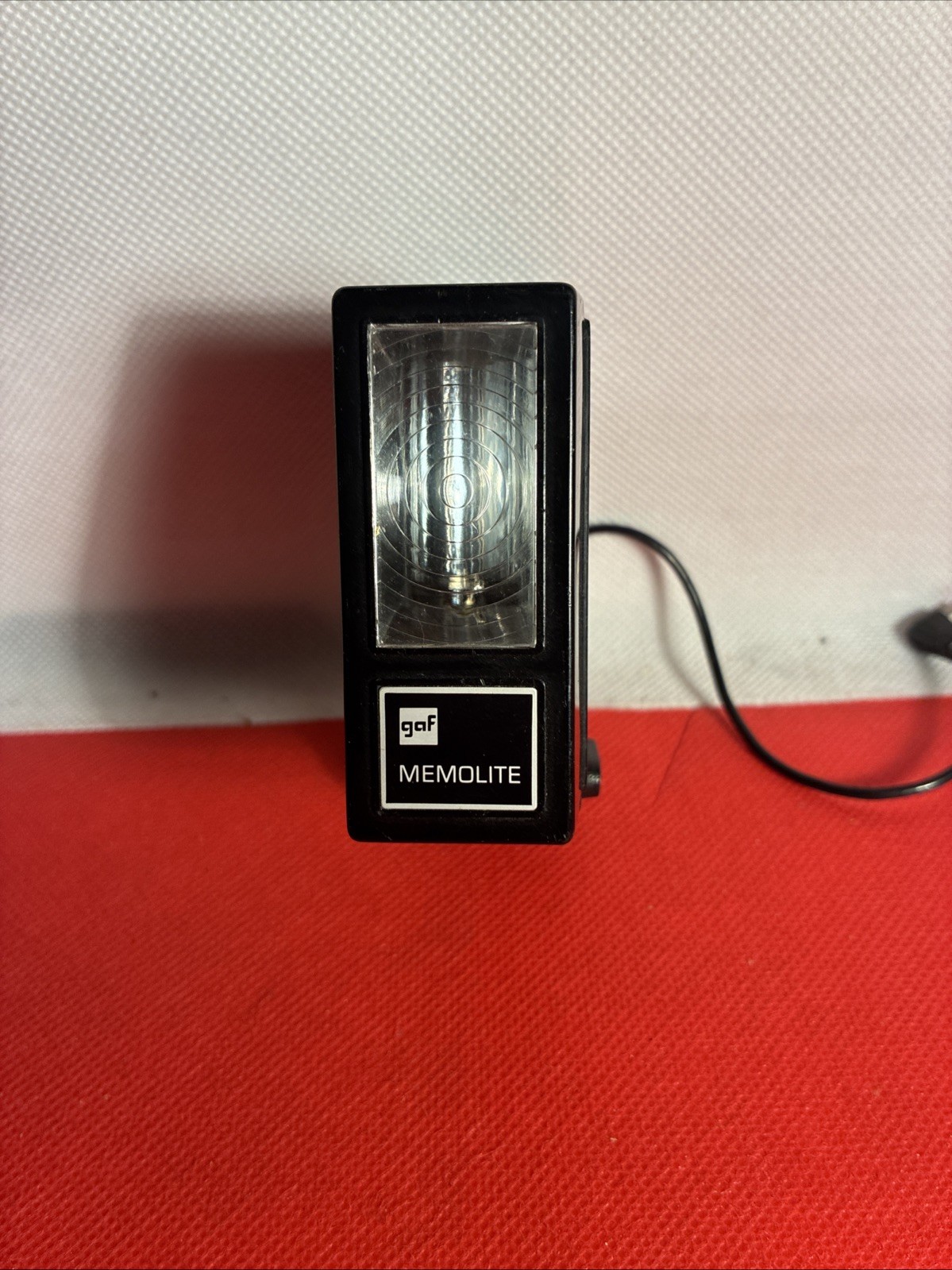 Vintage Gaf Memolite Universal Flash for SLR Hot Contact Cameras Sync Socket