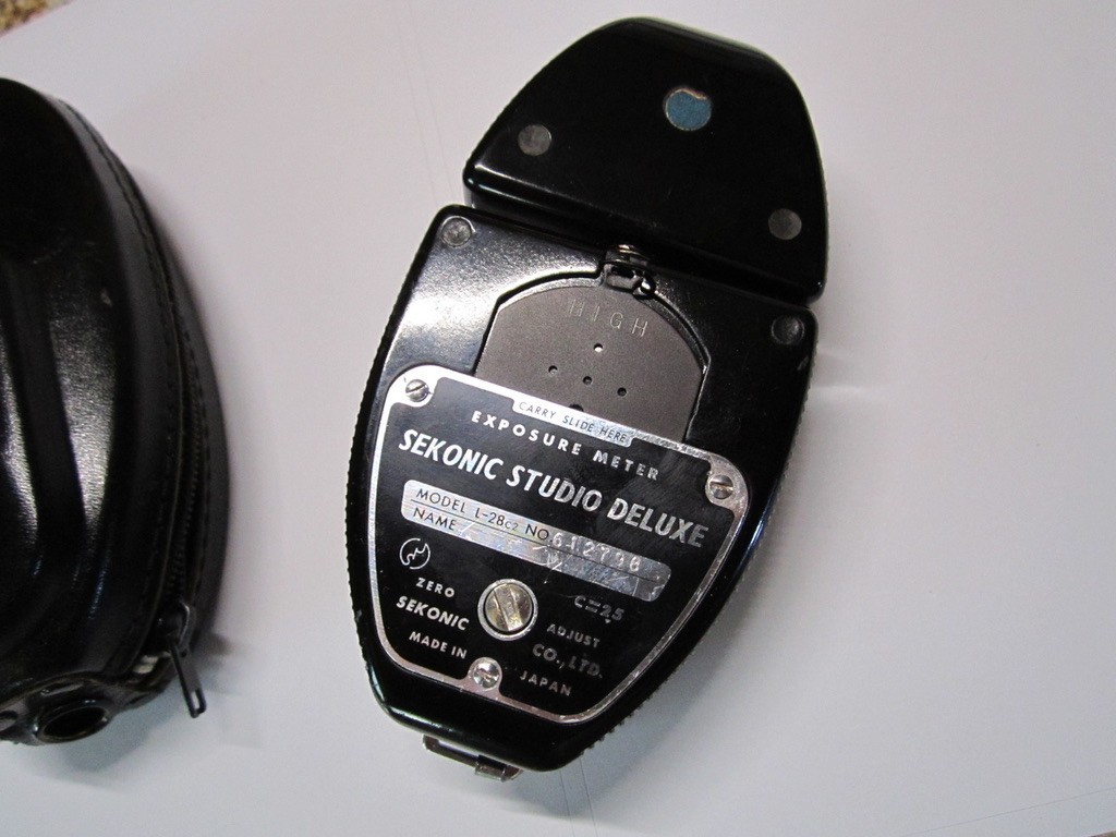 SEKONIC PRO EXPOSURE LIGHT METER for BOLEX 16MM MOVIE CAMERA, WORKING! #2