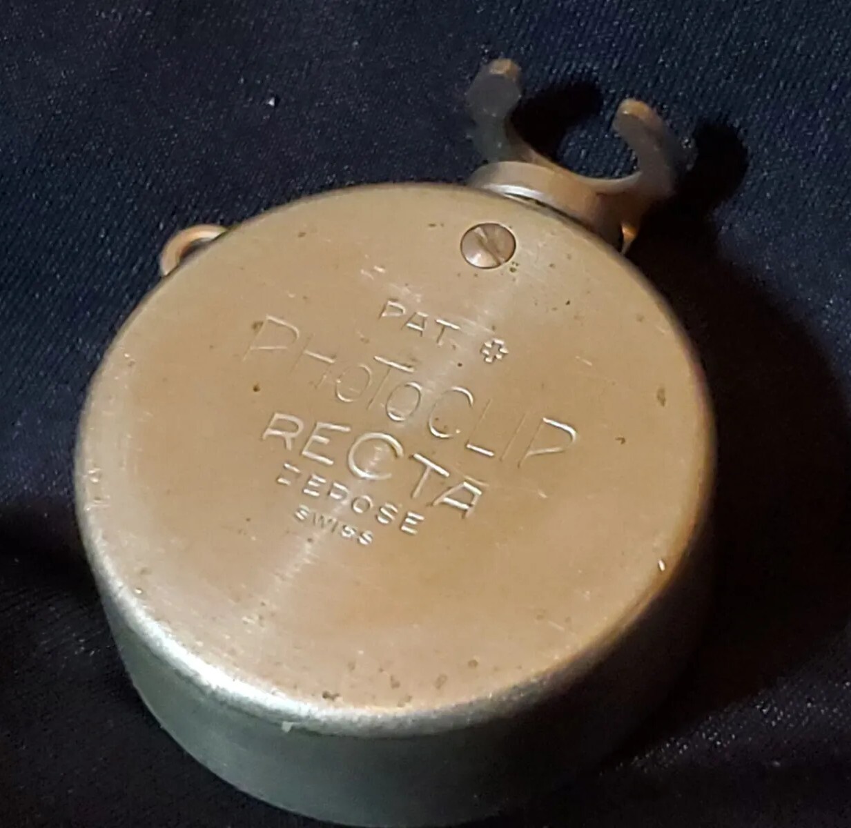 Vtg Swiss PHOTOCLIP RECTA Depose Self Timer Meter 1 MIN Camera Photography Tool