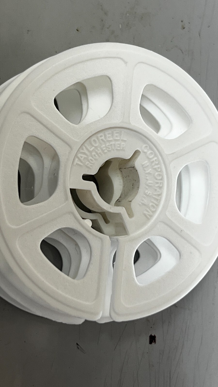 (3) SUPER 8MM FILM REEL FLANGE 50 ft.