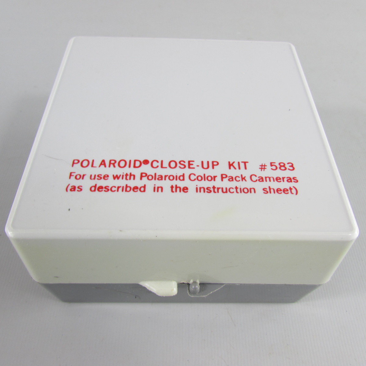 Polaroid Color Pack Camera Close-Up Kit # 583 with Box, Case & Instructions