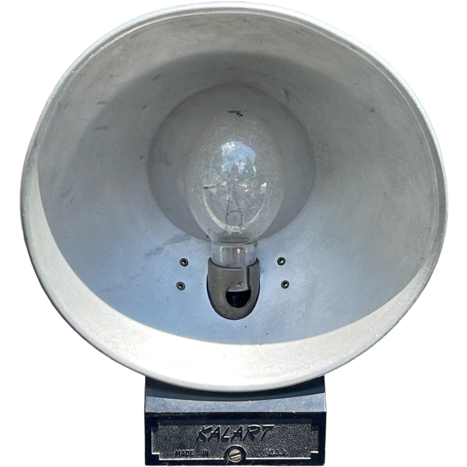 Vintage 1950’s Kalart Compak Speed Flash Base Reflector Bulb Battery Photography