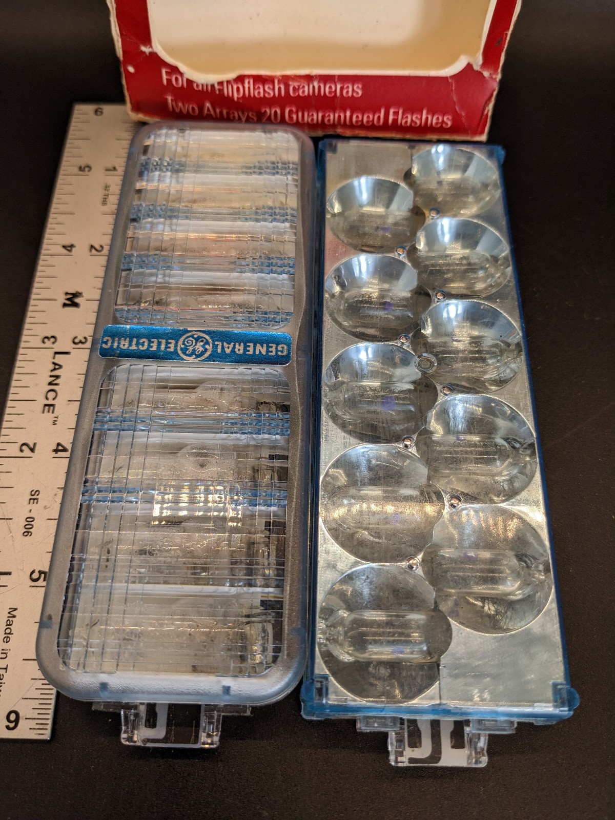 Sylvania Super 10 Flip Flash & General Electric Flip Flash II