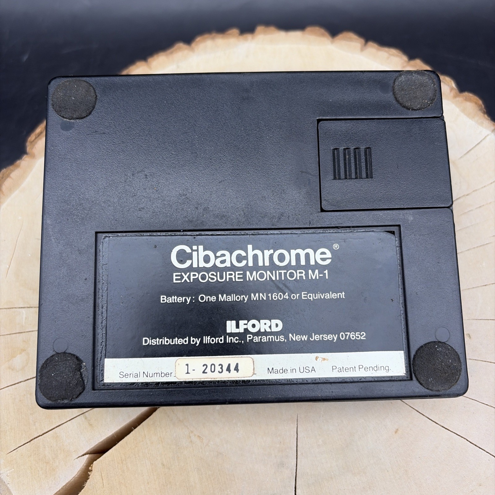 Vintage ILFORD Cibachrome Exposure Monitor M-3 Black & White Made In USA Powers