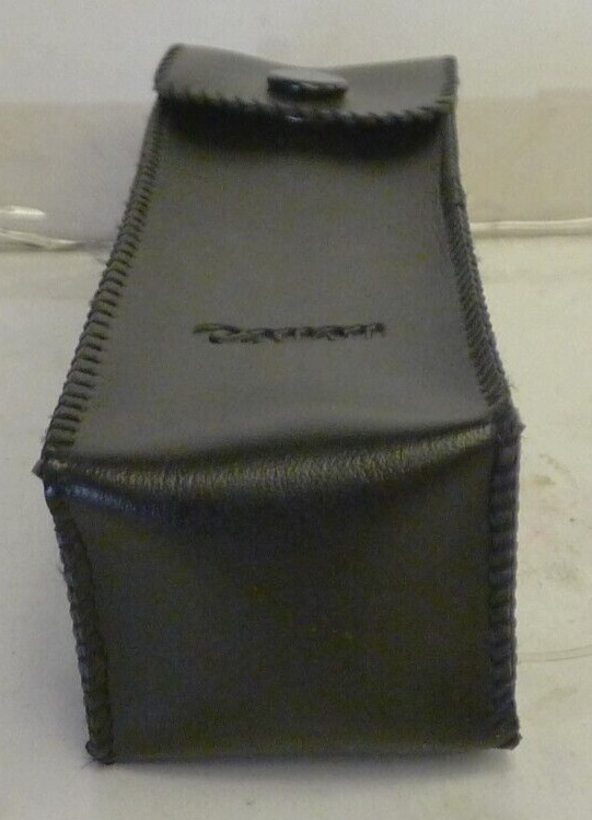 Canon Black Snap Case 5 3/4″ x 1 7/8″ x 1 5/8″ – CASE ONLY -Japan -Vintage