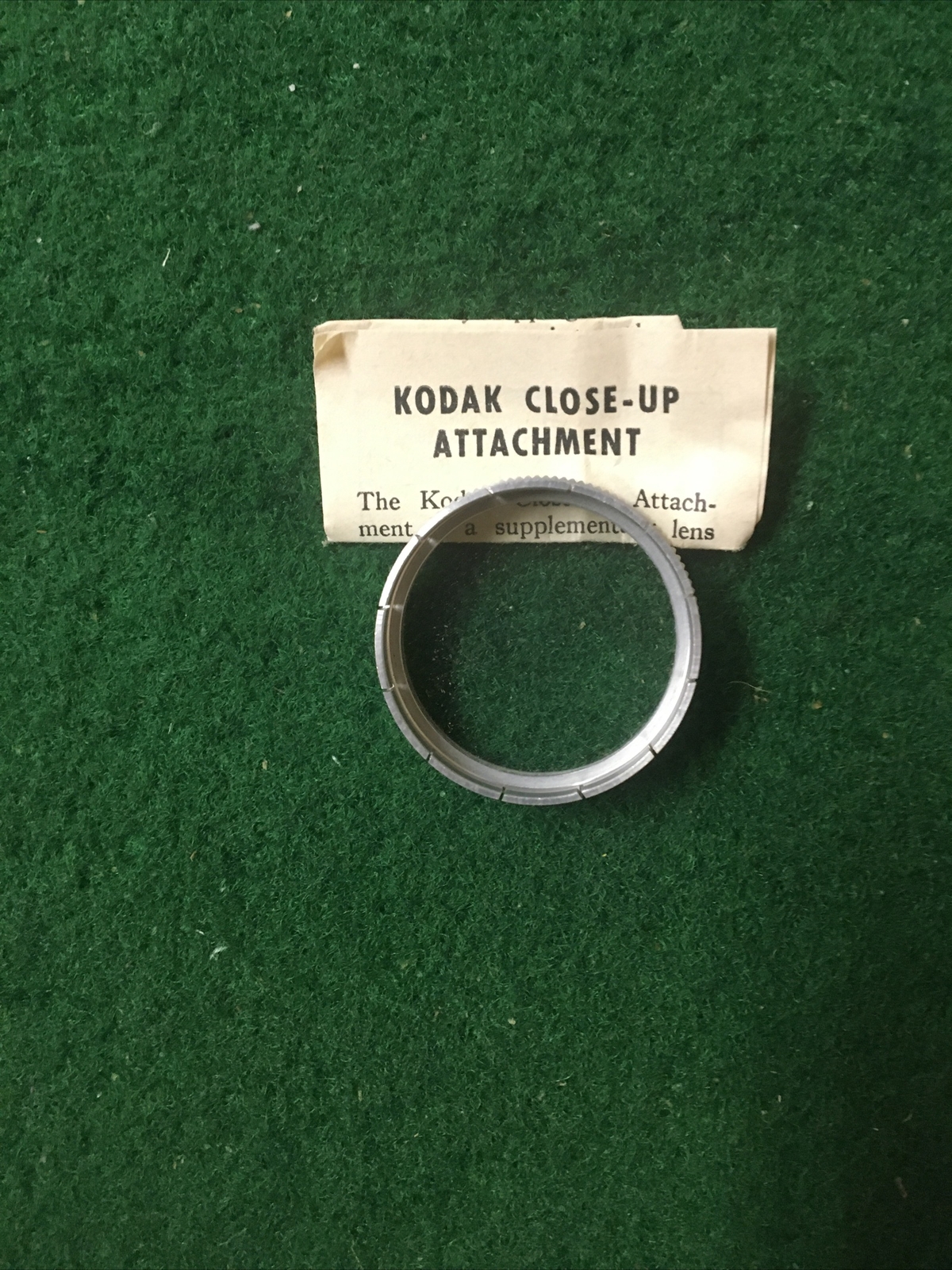 Vintage Kodak CLOSE UP ATTACHMENT 7A! 1-5/16 inches in Original Box