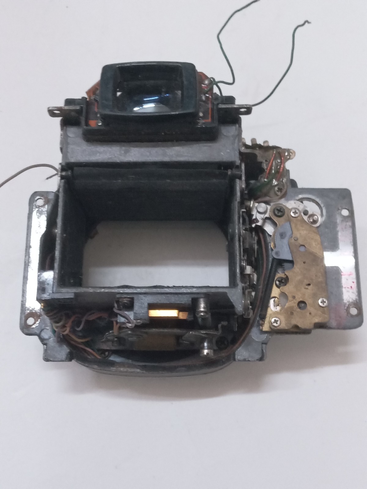 Pentax ME / MX Mirror Box Assembly W Prism & Screen Original Used Spare Part.